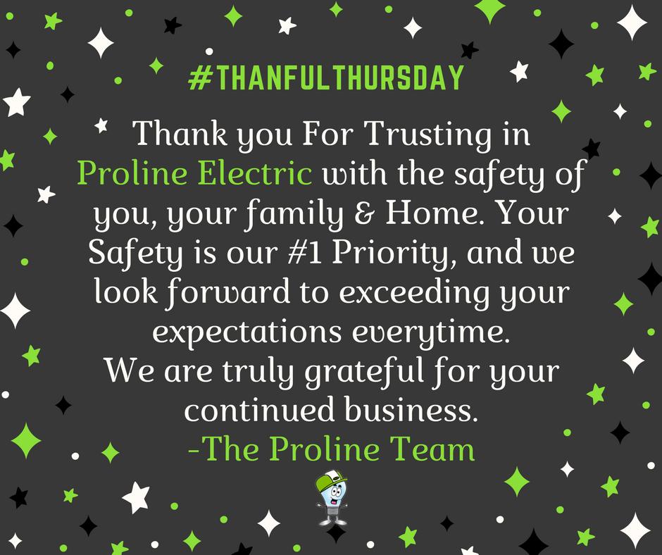 ProlineElectric's tweet photo. #ThankfulThursday 🙏 https://t.co/BEJBEJnSCJ