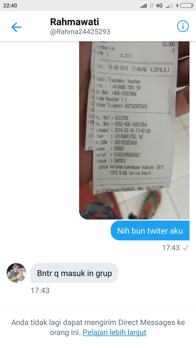 Daroli3's tweet photo. Akun ini penipu hati2 kawan.. https://t.co/MfQedW5AyU