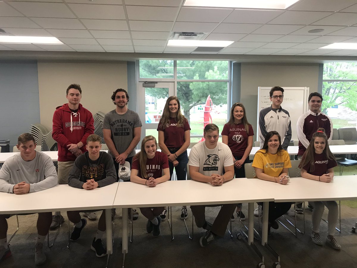 GRWCAthletics's tweet photo. Today, we honor the Graduate Athletes who are continuing their athletic career at the next level.  #hardworkpaysoff https://t.co/75V9KfzTap