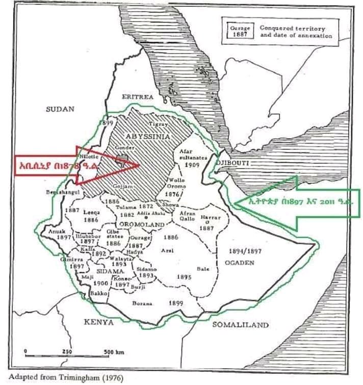 eshetugeda's tweet photo. @GTWTW_Now @ObangMetho Yea, that's what the abyssinian ivaders and their propagandists want us to believe about this country. But we see no difference between Mossuloni &amp; genocidal Menelik, they're both alien invaders https://t.co/4XzBSpeUsf