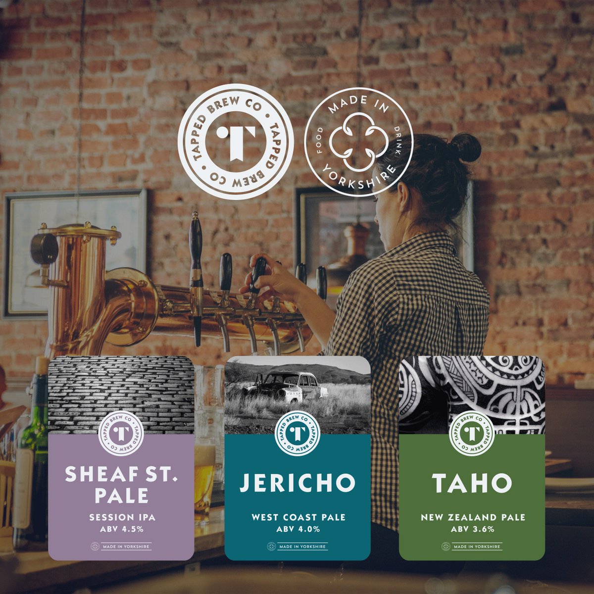 A big welcome to the @Yorkshirefam to <a href="/TappedBrewCo/">Tapped Brew Co</a> – brewers of fantastic #Yorkshire cask and keg ale. You can purchase yours online <a href="/PivovarUK/">Pivovar</a>

#MadeInYorkshire