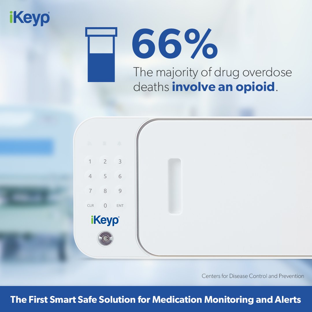 FACT: 66% of drug overdoses involve opioids - commonly prescribed pain-relievers such as OxyContin and Vicodin.
Protect your loved ones by safely storing any &amp; all Rx meds in your #SmartSafe where you can monitor 24/7 with real-time alerts. Learn more: SmartSafe.com.