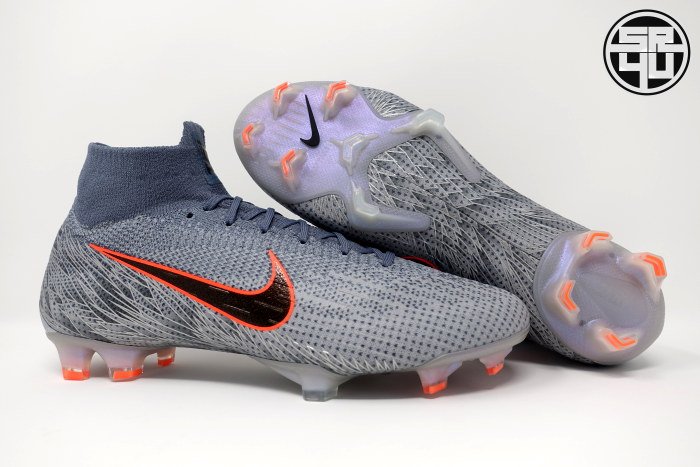 Nike Men's 'Mercurial Superfly 6 Elite FG Soccer Cleats Black.
