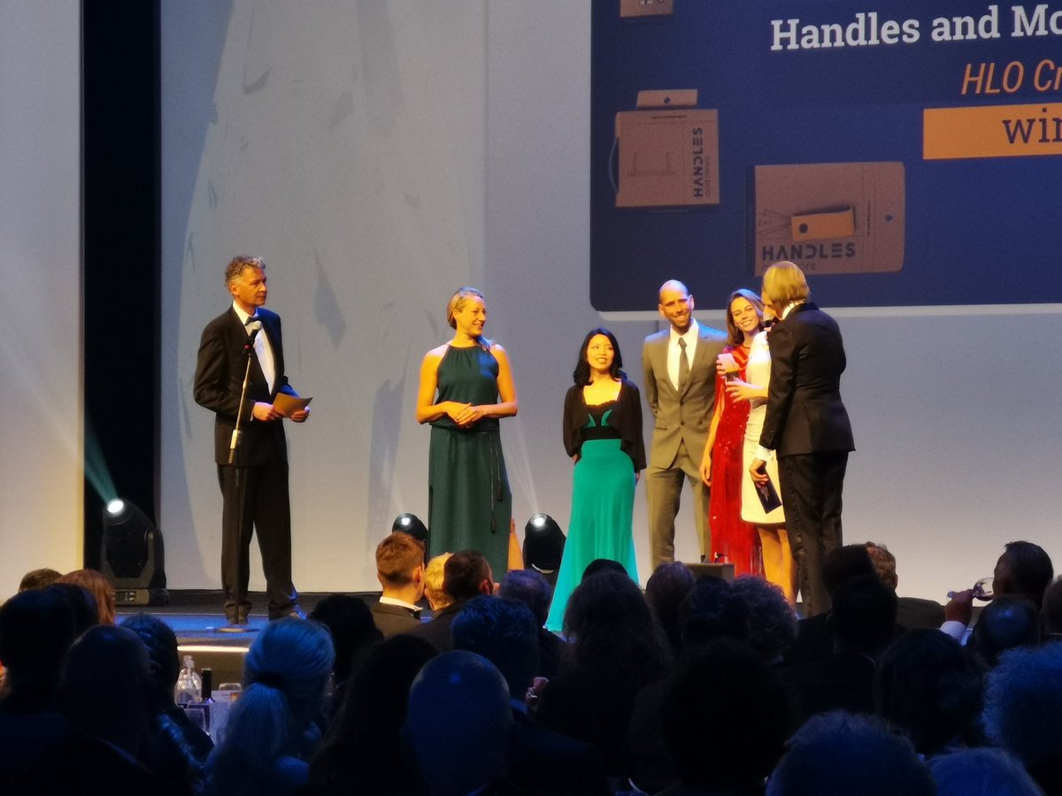 Laatste categorie: Non Food. Winnaar HLO design agency met Handles and more #nlpackagingawards