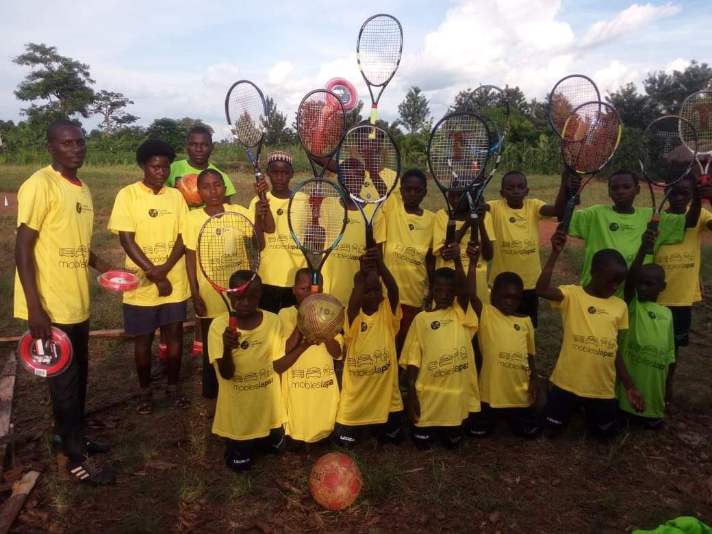 Thank you Martin Rocco Coco and TennisAid. Wilson and the orphans in his care in Uganda are so happy.