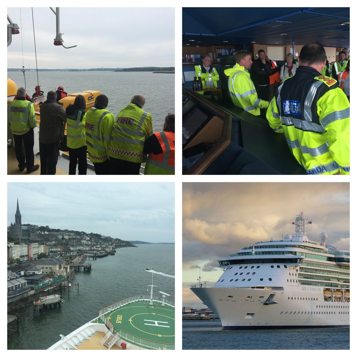 We were invited to tour the impressive 'Brilliance Of The Seas' cruise ship while it was docked in Cobh today. One of 102 cruise liners expected through the <a href="/PortofCork/">Port of Cork</a> this season.