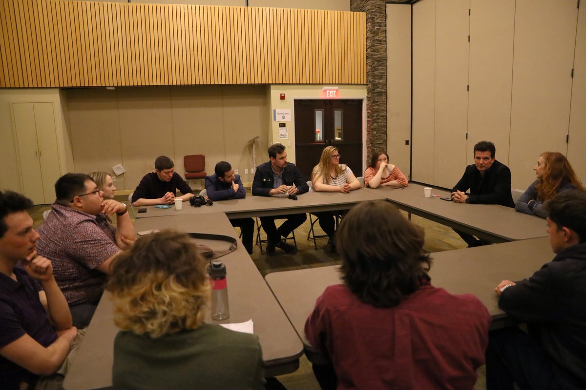 Compass_College's tweet image. It's time for an LA Trip #ThrowbackThursday! A big thank you to Butch &amp;amp; Julieann Hartman for meeting with our students again this year. They are such an inspiration! @realhartman, thank you for taking time to invest in the next generation of creatives!