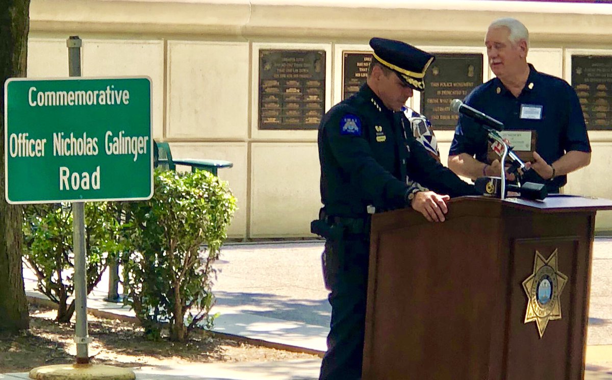 robints's tweet photo. Hamill Road will pay tribute to the life of Officer Nicholas Galinger. #ServiceSacrifice honored. https://t.co/9YbFd3pHpy