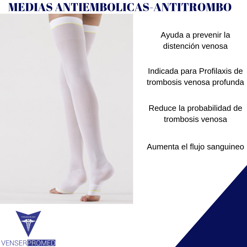 medias antiembólicas uso después de cirugía