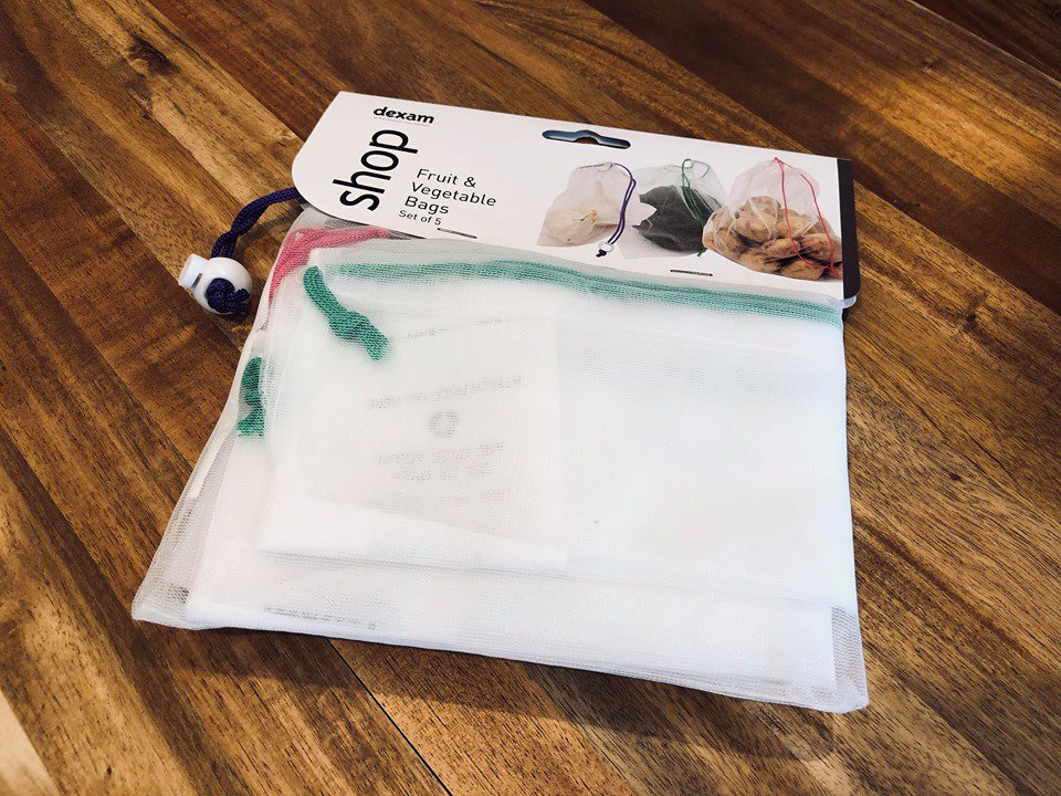 PottersCookshop's tweet photo. Reduce #plastic and take these @DexamInt #reusable #fruit and #vegetable bags to the #supermarket to stock up from the hand-pick sections. 5 in a pack for only £6.99 in store!
#cookshop #essex #replacethewaste #plasticpollution #savetheplanet #planetlove https://t.co/9lIIC59k17