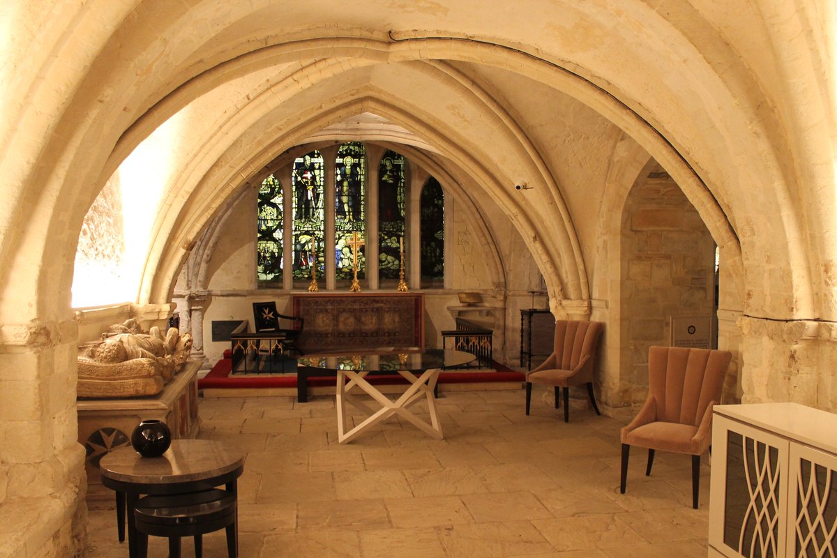EventsAtTheGate's tweet photo. This is a photo of the inside of the Crypt - it has definitely never looked anything like this before! If you have visited, please share any photos you may have of the Crypt and its usual appearance...the difference is remarkable! #venuehire #historicspaces https://t.co/iMF2nKJff3