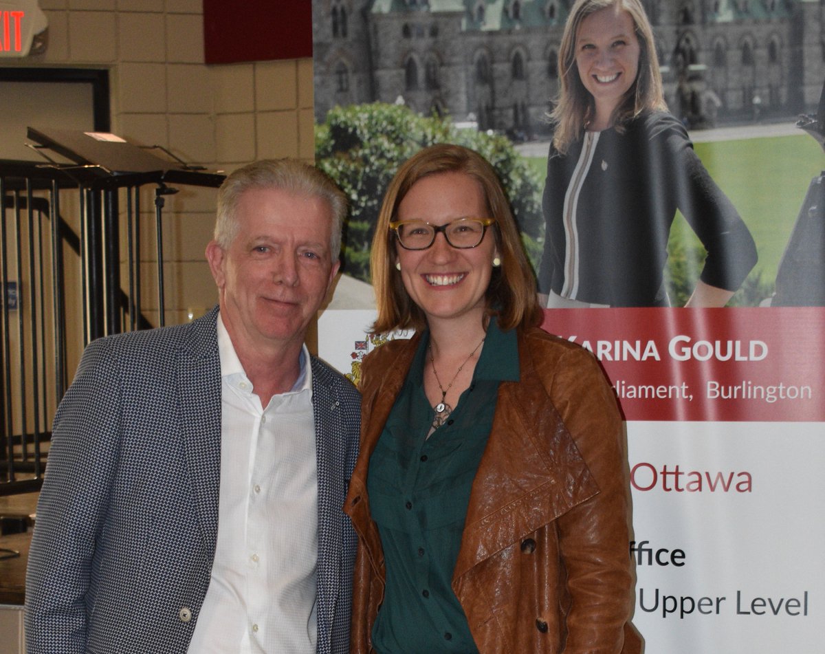 HaltonFFT's tweet photo. Thrilled to join @HaltonFFT volunteers Melissa and Steve as they received recognition at @karinagould 4th Annual Volunteer Appreciation Night at Burlington Senior Centre. Thank you to Melissa, Steve and the full #BreakfastBash2019 team who help ensure #nostudentgoeshungry https://t.co/ldFAKLvrrz