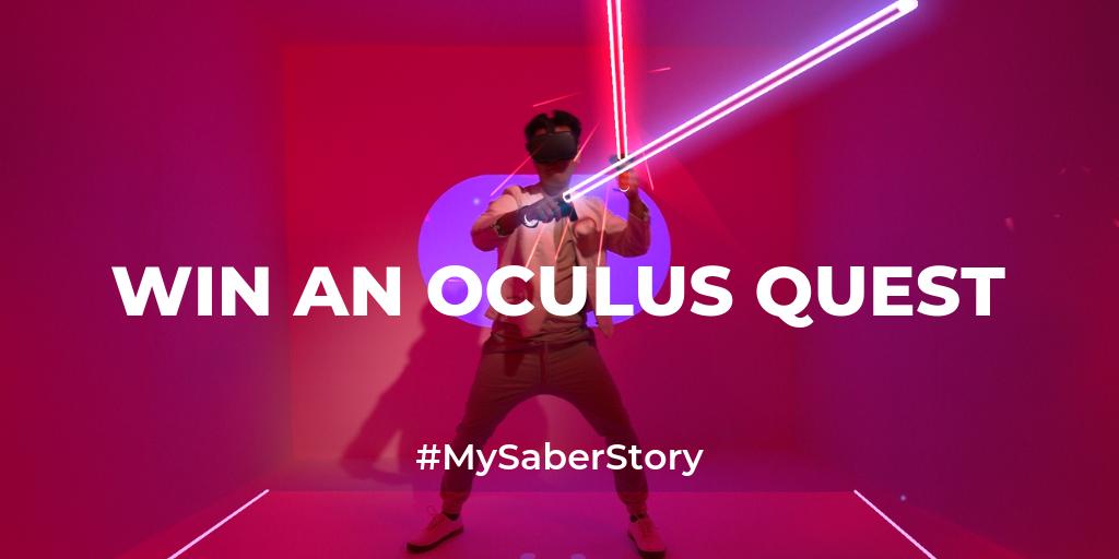 Beat Saber على تويتر The Countdown For The Oculus Quest Continues And Now You Can Win One How To Join 1 Share Your How Beat Saber Changed My Life Story On