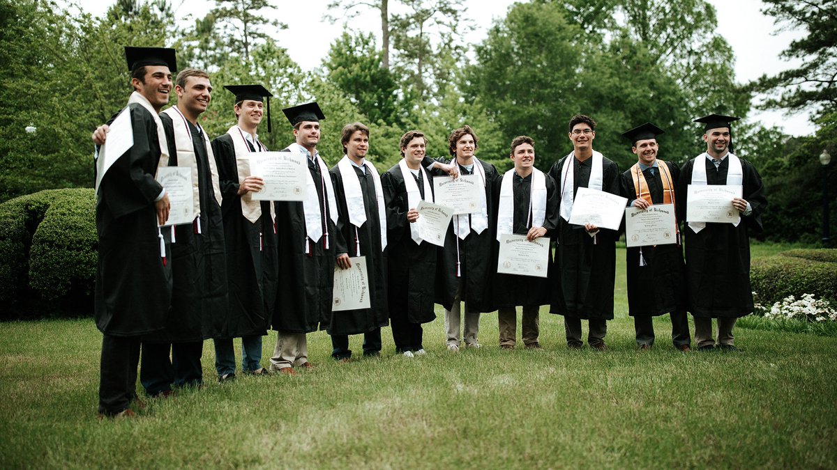 Congratulations to our senior 🕷who earned their degrees this week at a special <a href="/urichmond/">University of Richmond</a> ceremony at The Canon Chapel! 

We missed the regular graduation since we are a little busy playing in the <a href="/NCAALAX/">NCAA Lacrosse</a> Tournament! 

#OneRichmond