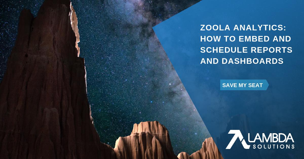 lambdasolutions's tweet image. Your #LMS has mountains of #LearningData, but how do you share it with learners and stakeholders when they need it to make crucial decisions? #ZoolaAnalytics makes that easy (and automated), register your seat for this #LambdaLab and discover how!
hubs.ly/H0hWgcl0