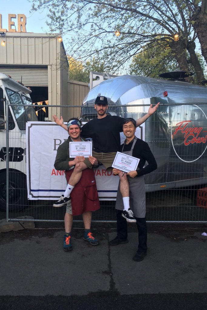 Big news from last weekend that in the excitement i forgot to tell Twitter. We won the people vote <a href="/BritStreetFood/">British Street Food</a> central heats along watch out London we are coming for you. Thanks for hosting us <a href="/bustlermarket/">Bustler Market</a> it was an awesome weekend