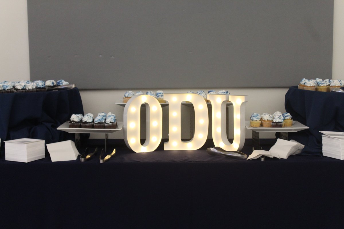 Hooray to the first of many previews! 🥳 Our first set of #monarchs stepped on ODU grounds this afternoon &amp; are already learning about all of our wonderful organizations and programs here at #ODU 🦁💙 #odutransferpreview2019