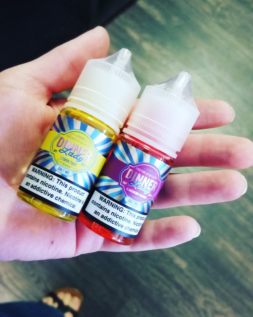 RollinVaporLLC's tweet photo. Dinner Lady Salts? YES PLEASE. We've got em here at Rollin! #rollinvapor #tulsadispensary #oklahoma #oklahomadispensary #medicalcannabistulsa #medicalmarijuanatulsa #flower #edibles #cartridges #simplecure #natureskeythcedibles #cloudimornings #tulsavape https://t.co/gzp3YvPDIN