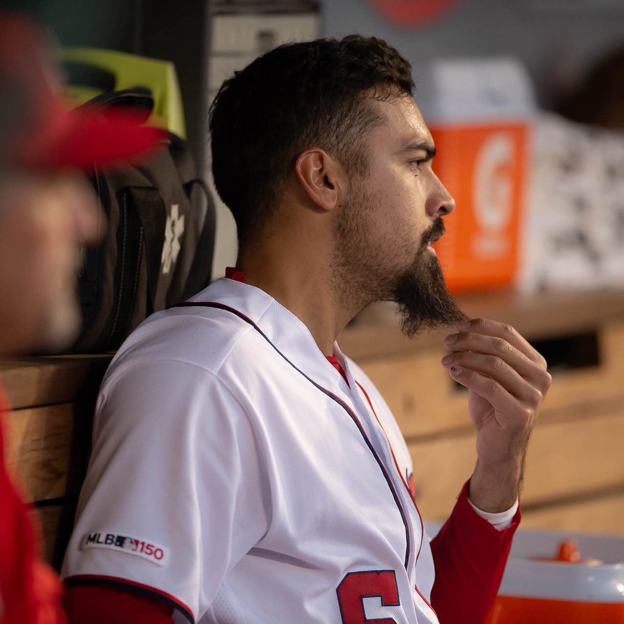 Washington Nationals on X: Not by the hair of my chinny chin chin.   / X