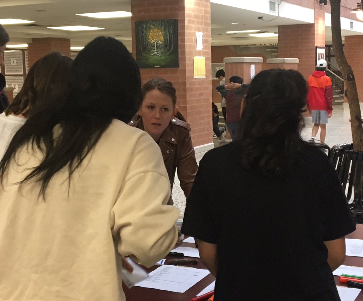 The Ridge is hosting some special grade eight guests today for our Open Space event where students are visiting classes to get a taste of what life in high school is like!