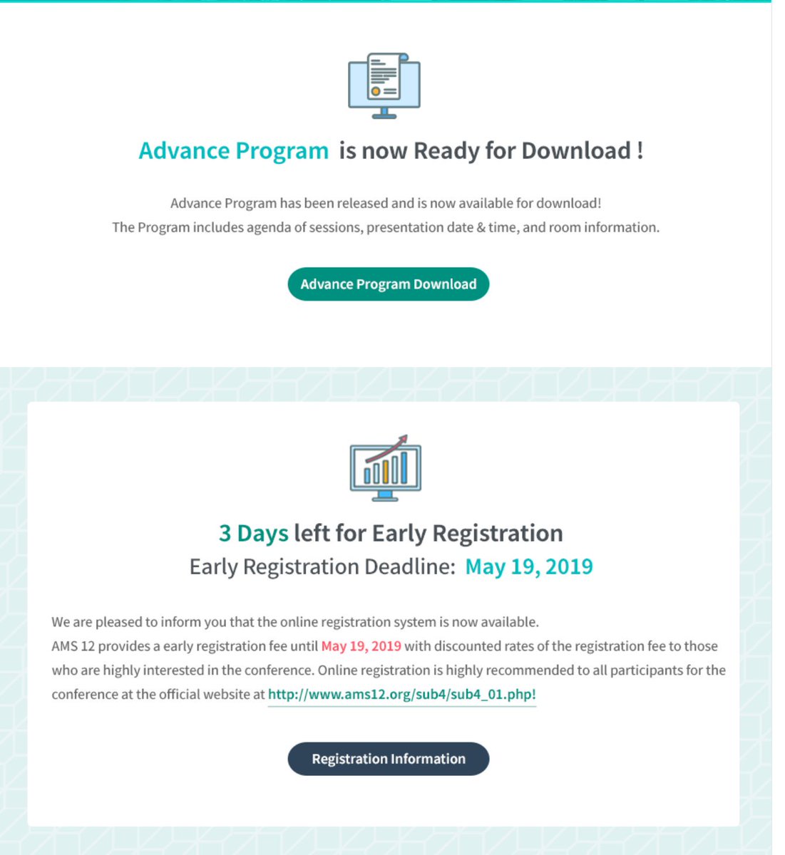 AMS12_Korea's tweet image. Advance Program is now Ready for Download!
#AMS #AMS12 #AMSconference #Aseanian #Membrane
July 2-5, 2019  #Jeju #Korea