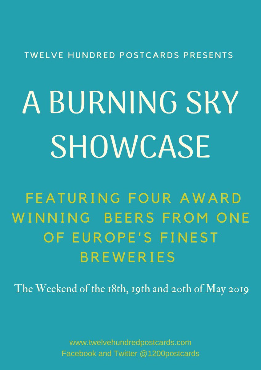 1200Postcards's tweet photo. The final beer we are serving at the @burningskybeer showcase is the Saison De Peche A special release saison aged on peaches for 3 months. #worldclassbeer #seeyouatthebar https://t.co/H4l0FxtlWS