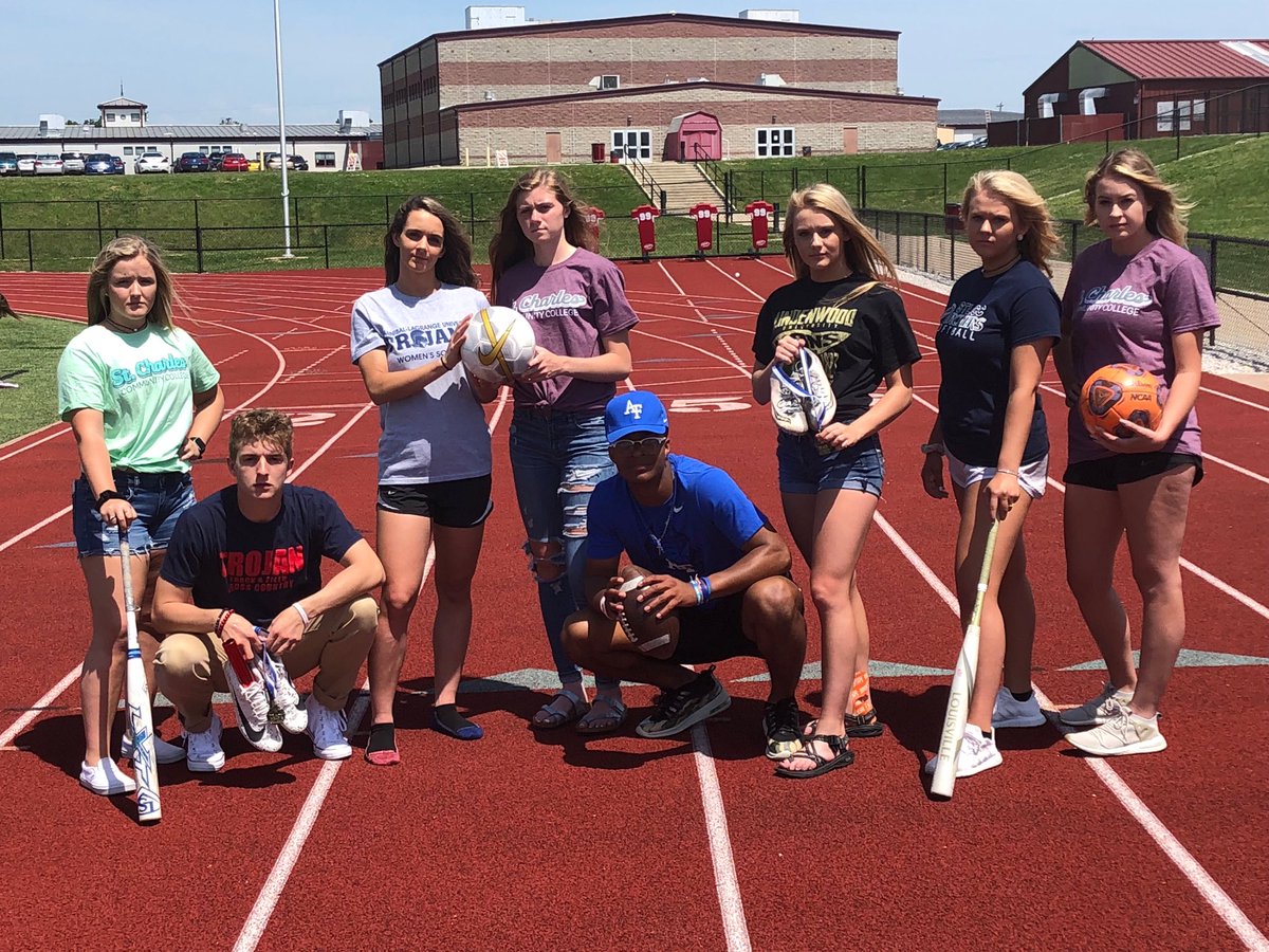 goWINFIELD's tweet photo. Congrats to these Seniors who have all signed to continue their Academic and Athletic Career’s at the next level! We are so proud of you! #WHStuds https://t.co/K6RHZ0YTRI
