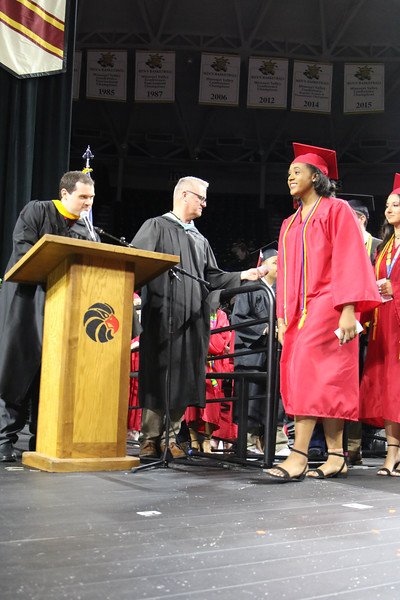 HeightsCCC's tweet photo. Graduation day is my favorite day of my job. It's a pleasure and honor to read the names of the students graduating from Heights High School: an honor 12 years in the making! Seniors, I truly wish you the best in all your future endeavors. https://t.co/wVdzYz2ZTe