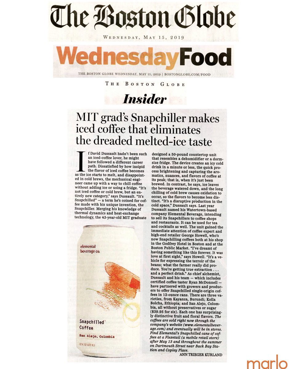 ElementalBevCo (@bevelemental) on Twitter photo Thank you AGAIN <a href="/BostonGlobe/">The Boston Globe</a>. We’re honored to have been featured in print and online. hubs.ly/H0hWjtb0
See how we’re shifting the cold coffee paradigm, one iceless, undiluted can at a time.
#snapchill #specialtycoffee #coldcoffee #notcoldbrew #bostonglobe #coldinunder60 Thank you AGAIN <a href="/BostonGlobe/">The Boston Globe</a>. We’re honored to have been featured in print and online. hubs.ly/H0hWjtb0
See how we’re shifting the cold coffee paradigm, one iceless, undiluted can at a time.
#snapchill #specialtycoffee #coldcoffee #notcoldbrew #bostonglobe #coldinunder60