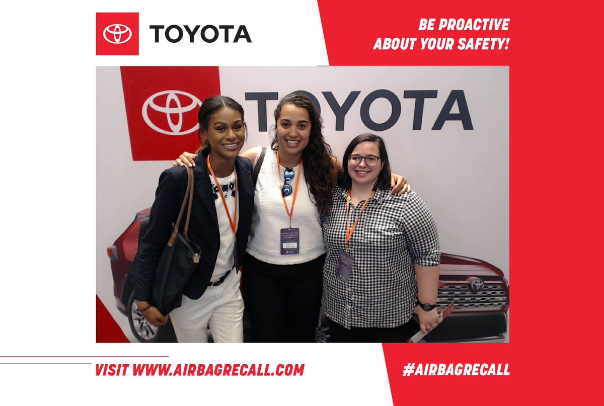 ruby_sarron's tweet image. Thank you @Toyota for caring about your customers and investing in diversity with @APAICS #airbagrecall
