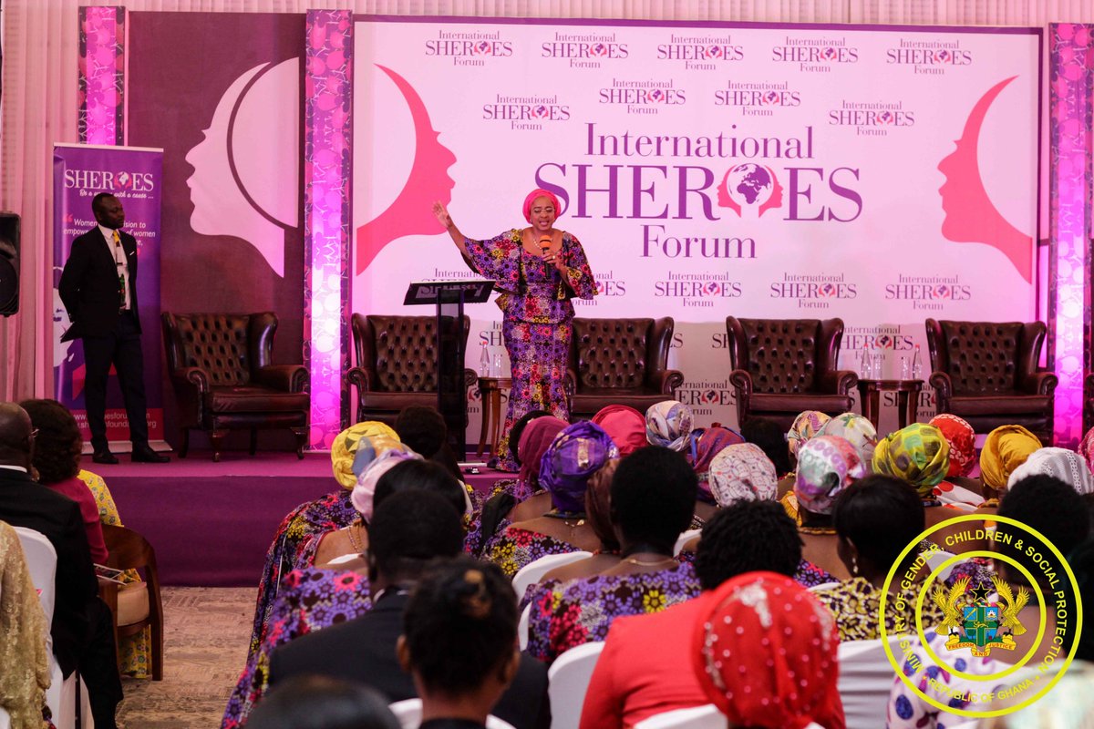 The 8th edition of @SheroesForum is underway. This year's forum seeks to build a consensus around effective leadership and deliberate on key issues of importance to women such as Human Rights Livelihoods, Education, Social, and Economic Empowerment and Health.