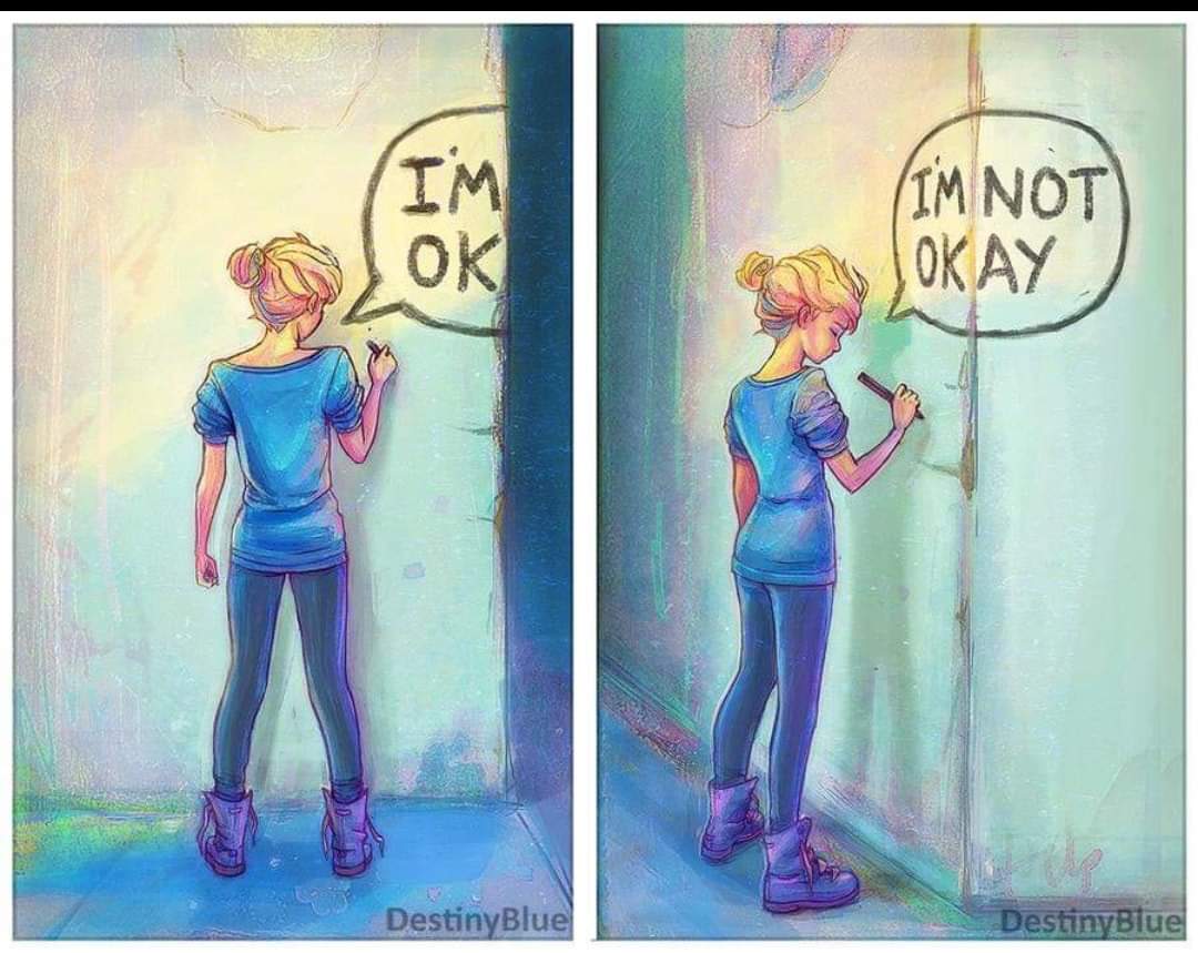 Always listen to what someone is really saying when they reply. Often, if you look hard enough, there is a lot more going on for them. #mentalhealthawarenessweek