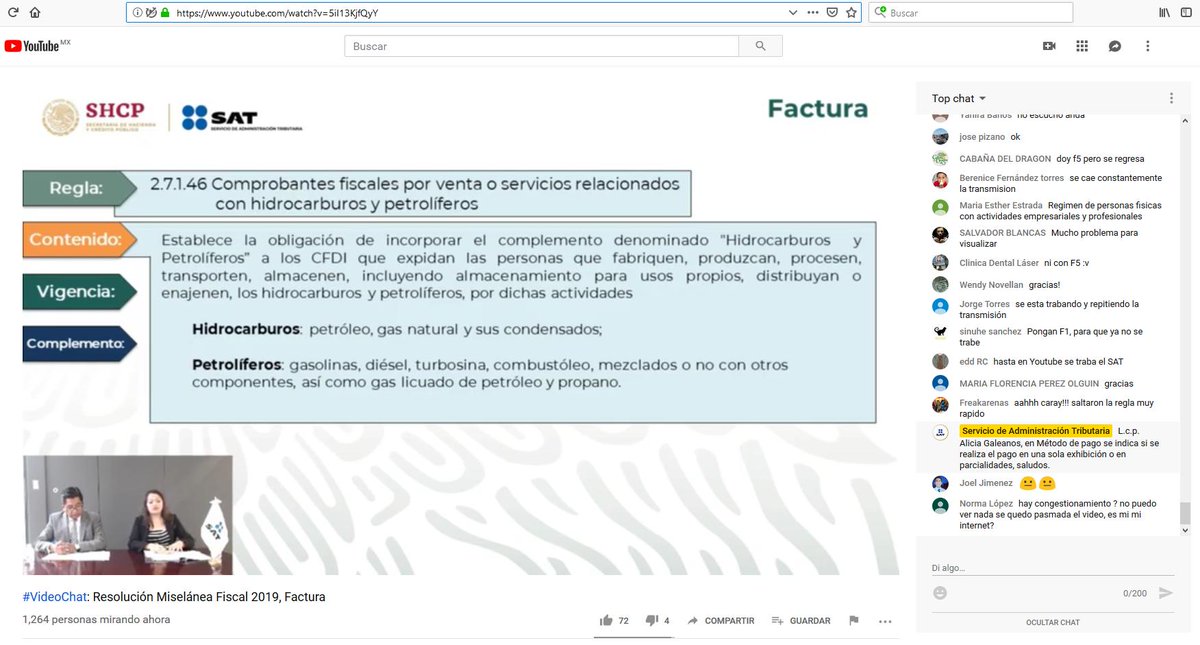 jugglerowsky's tweet photo. Videochat sobre Miscelánea Fiscal 2019.
Están explicando algunos de los cambios (como complementos nuevos).  Si gustan unirse, va el link (eso si, se está trabando mucho). #CFDI33
https://t.co/lUKWRTksXl https://t.co/dUXFYK9X2d
