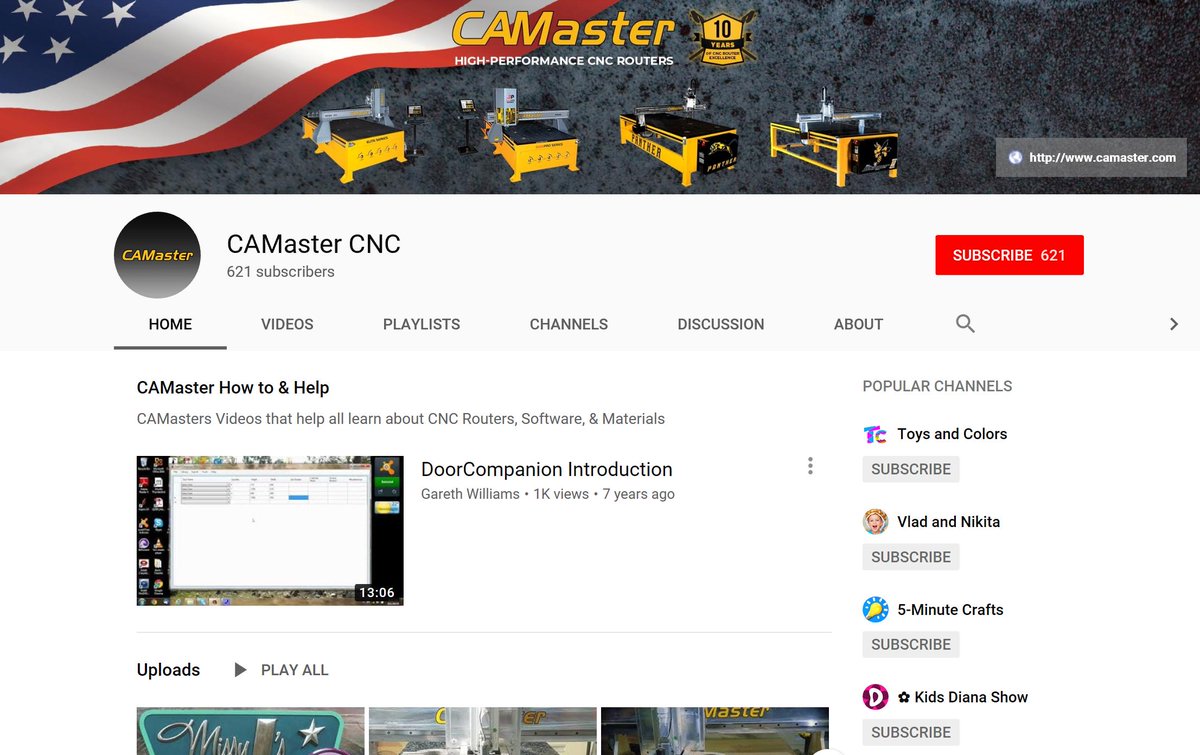 camastercnc's tweet photo. Be sure to check out the CAMaster YouTube channel, where you will find a comprehensive library of application and machine information. 

https://t.co/6yefvKvniQ

#CAMaster #CNC #CNCrouter #MadeinUSA #machine https://t.co/KDwGkUSYz5
