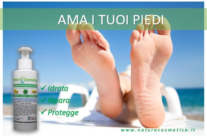 GCMonteforte's tweet photo. ⛱️ Il sale, l'esposizione al sole e le alte temperature, sono fonte di stress per la pelle del piede già compromessa da secchezza. 
➡️ Ritrova la tua naturale barriera cutanea applicando la CREMA RIPARATRICE PIEDI di NaturaCosmetica prima e dopo il mare. 🌞🌞🌞 https://t.co/GVzUeCxnG4