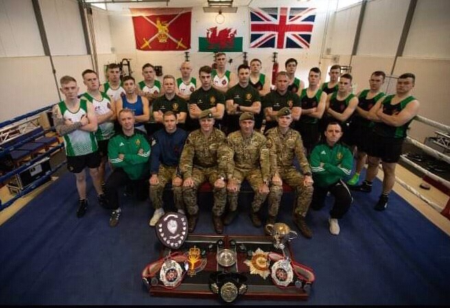 Proud to have <a href="/ForcesFitness/">Forces Fitness</a> sponsor the <a href="/WelshGuards/">Welsh Guards</a> #Boxing team!  Here's the current Welsh Guards Boxing team wearing their kit!  

Two times and current <a href="/Householddiv/">The Household Division</a>  Champions! #cyrmuambyth