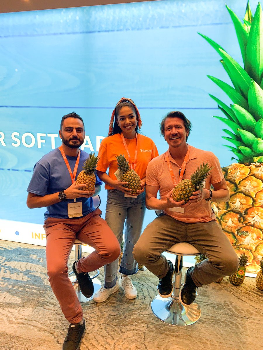 CiiRUSVRS's tweet photo. #tbt to our team handing out #pineapples this week at the Florida VRM Xtravaganza! @CiiRUSPMS @FVRMA @DTResortOrlando
#whereisciirus #fvrma #xtravaganza #tradeshow #team #vacationrentalsoftware #welcometobettersoftware #propertymanagement #comingtoatownnearyou https://t.co/n6TRex6EvD