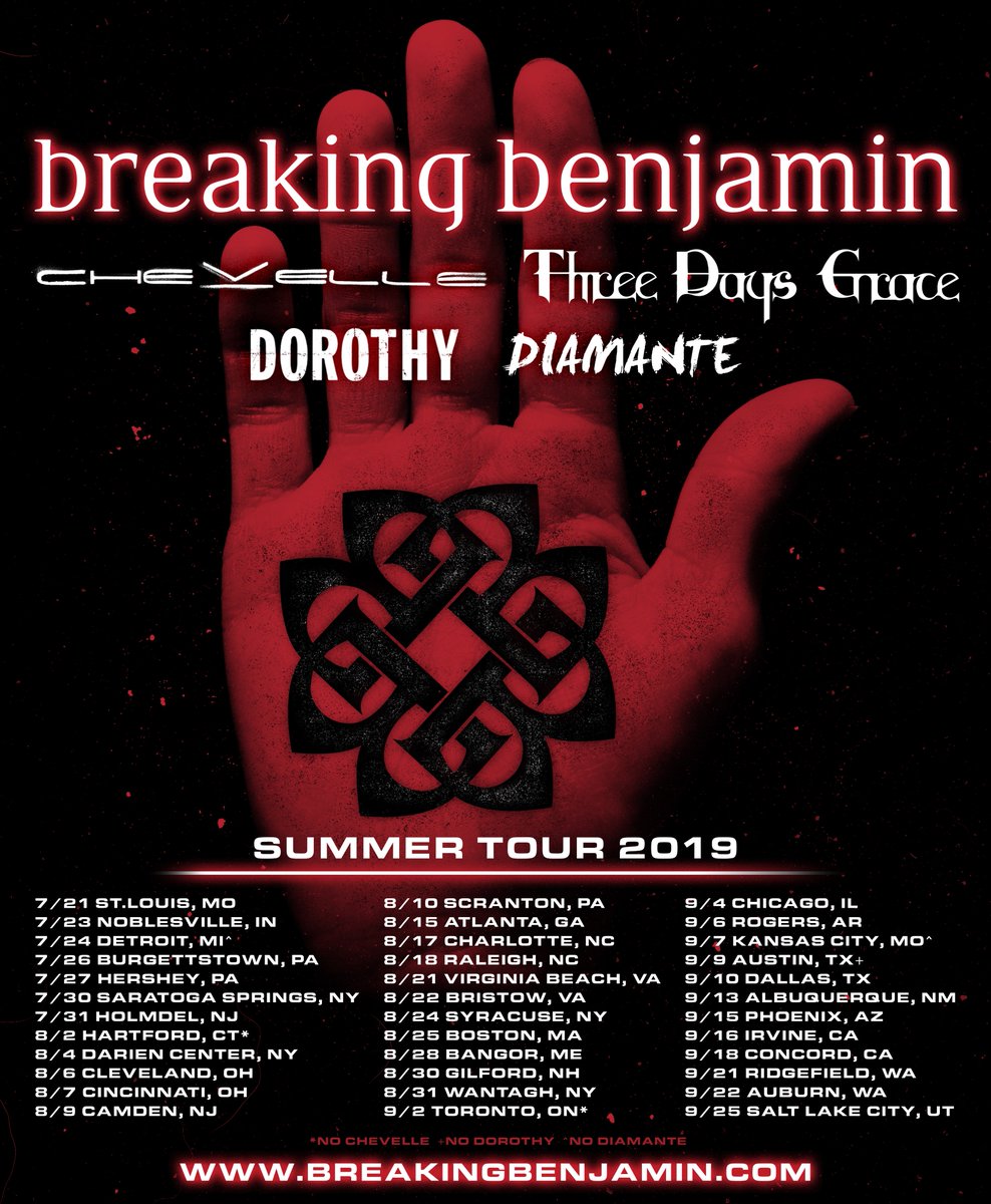 breakingbenj's tweet image. **IT’S COMING!** Do you have your tix + VIP packages yet for our upcoming summer tour? Join us with @ChevelleInc @threedaysgrace @itsdorothysucka &amp;amp; @DIAMANTEband for one hell of a rock show! *NEW VIP PACKAGES ON SALE TOMORROW* --&amp;gt; breakingbenjamin.com/news/summer201… #EMBER 🔥👁🔥