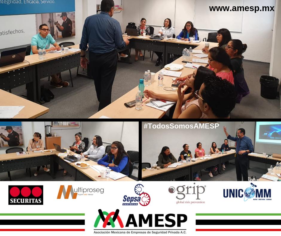 AMESP_oficial's tweet photo. La #AMESP impartiendo el curso de #FormaciónDeEvaluadores en el #EstandarDeCompetencia EC0076

@SecuritasMx @MULTIPROSEG_ @SepsaCustodias @soygriper #Unicomm

#UnidosPorUnMéxicoSeguro #TodosSomosAmesp #SeguridadPrivada #SNC #STPS https://t.co/xffdcBPRaz
