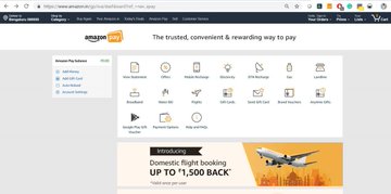 Amazon Pay (India) Offering a Flights option