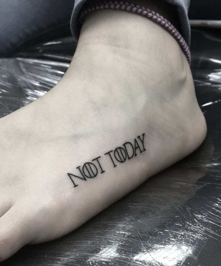 UV Not today tattoo #13 UV Not today tattoo