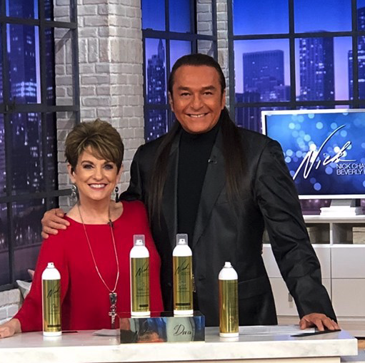 NickChavezBH's tweet photo. Thanks to all for tuning in w/ my beautiful host, @JaneTreacyQVC. CATCH ME TONIGHT AT 6PM ET ON #QVC2 ♥️ #qvc #velvetmesquitehairspray #advancedvolumeshampooconditioner #divatexturizingspray #softflocker #easypays #plumpnthickexpander #divaglitzy https://t.co/giqKRJqviM https://t.co/Ew04sUwCmO