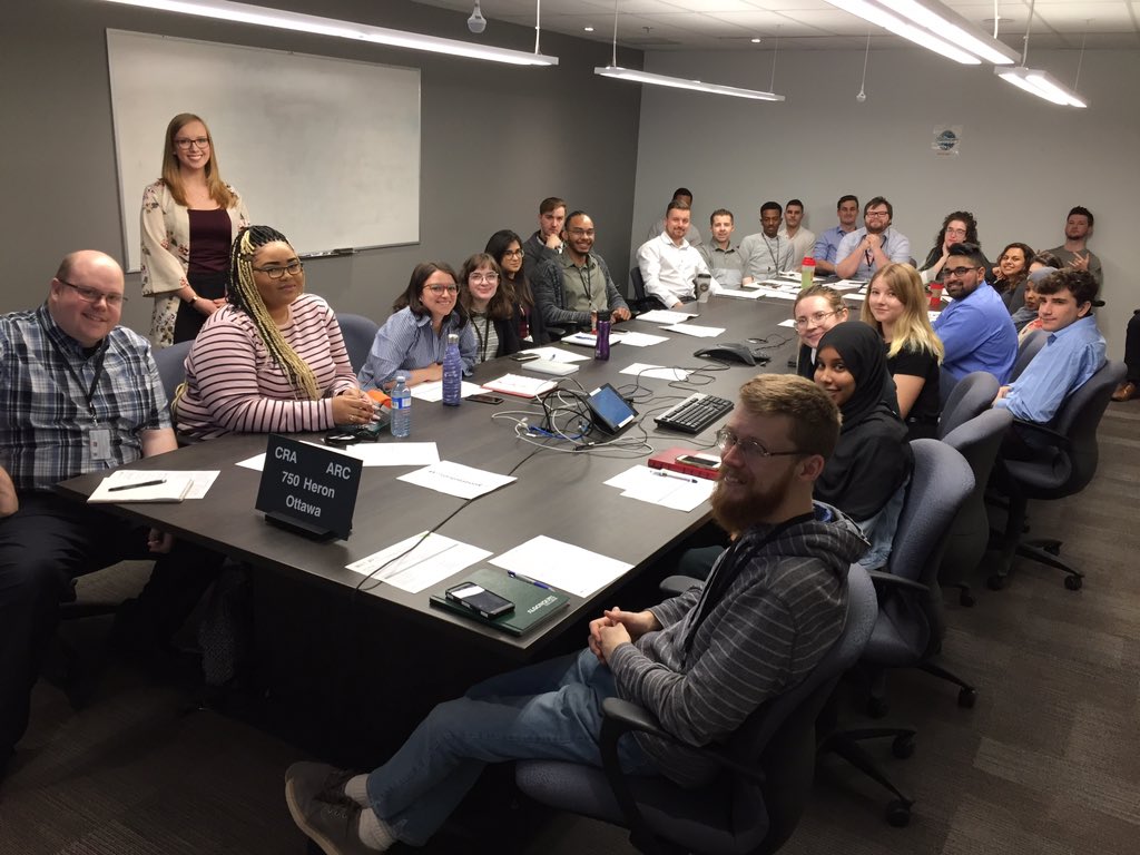 #YPNOrientationRJP such a great way to welcome our new students to CRA @CRAYPN_RJPARC / #YPNOrientationRJP une belle occasion de souhaiter la bienvenue aux nouveaux étudiants à l’ARC @CRAYPN_RJPARC