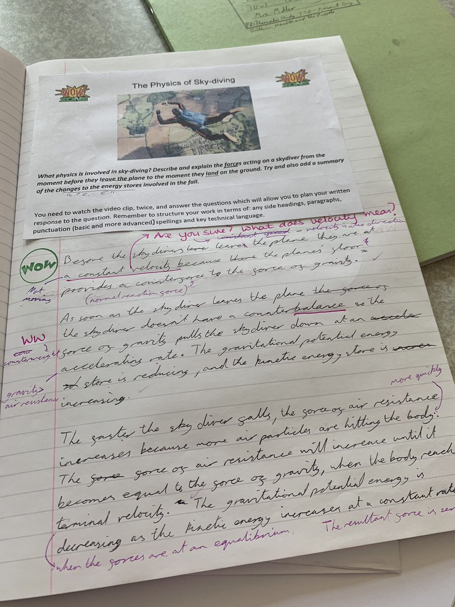 hhs4inclusion's tweet image. Wow Zone in Physics #workingonwriting