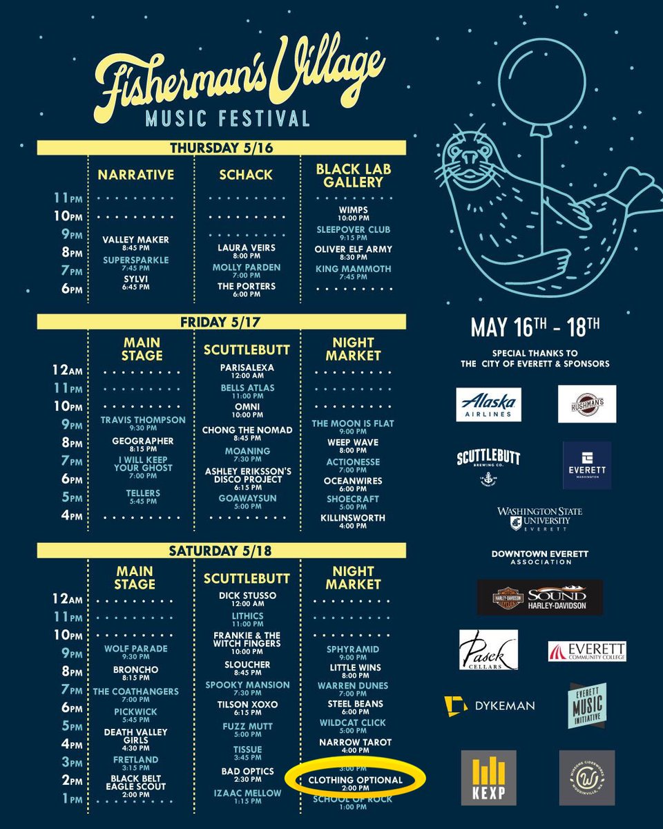 CLOTHING OPTIONAL MUSIC tweet media