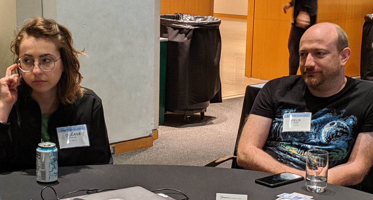 dlt_education's tweet photo. Felix Shnir presents @goquorum Blockchain, Node, Private Transaction Manager, Consensus Algorithms (Raft, Istanbul BFT, Clique), Security, Encryption & Messaging. #madeComplexTopicSimple
#Consensus2019 #NYCBlockchainWeek #DLTW4W
@fixanoid https://t.co/nuiAX3RS4a