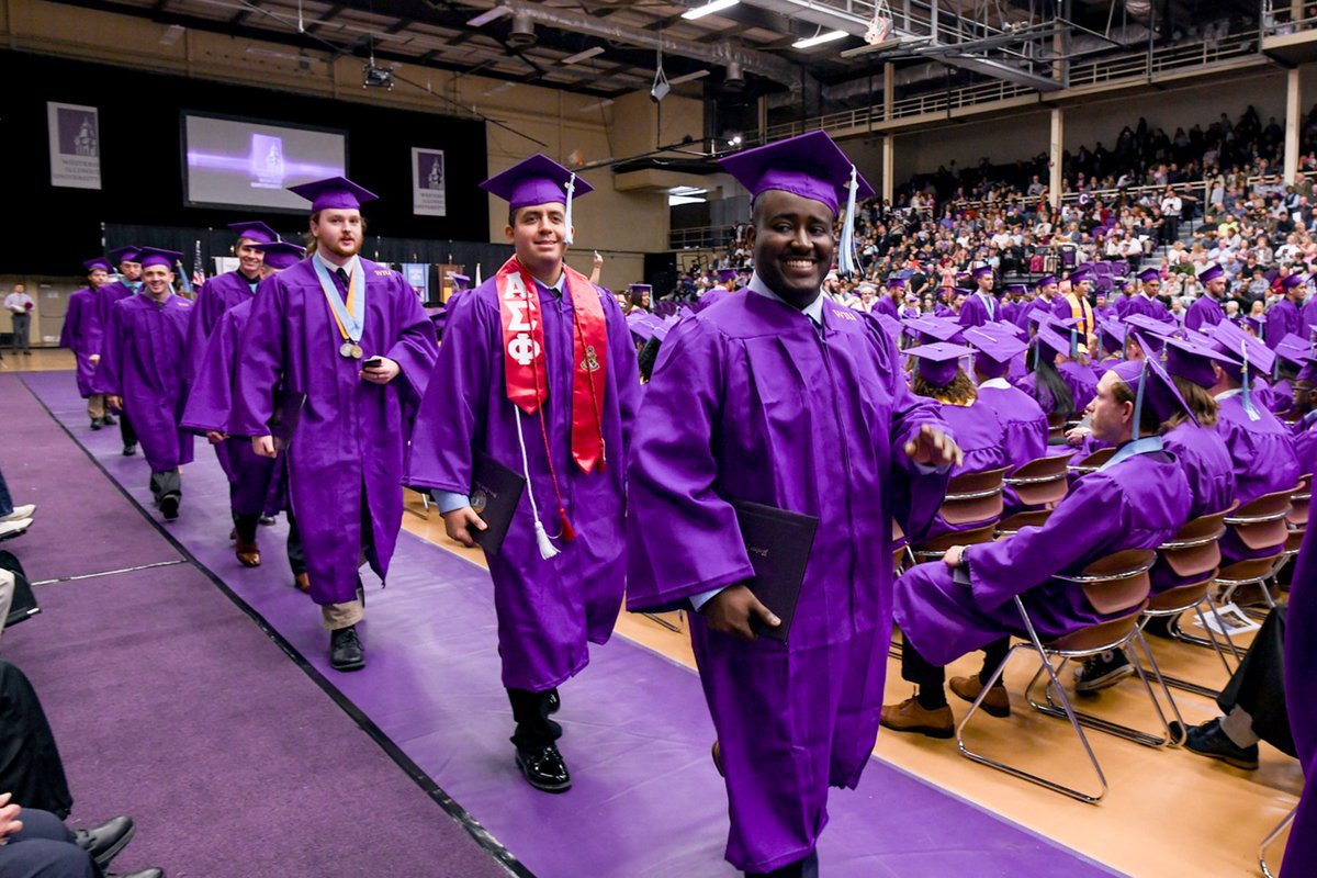 WesternILUniv's tweet photo. #TBT to moments from #WIUGrad19! Photos from the Commencement 2019 ceremonies can be viewed and ordered at the link below! 💜🎓
🔗 https://t.co/sz5EOqWfai https://t.co/DLRqi7vR9L
