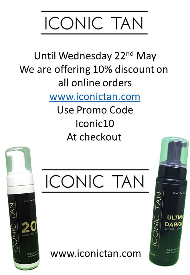 iconicdancer's tweet image. until 22nd May we are offering 10% discount on all online orders iconictan.com/discount/iconi…
#iconic #iconictan #tanningmousse #dancetan #beachbody #spraytan #selftan #ultimatedarkness #gradualfade #tan #tanning