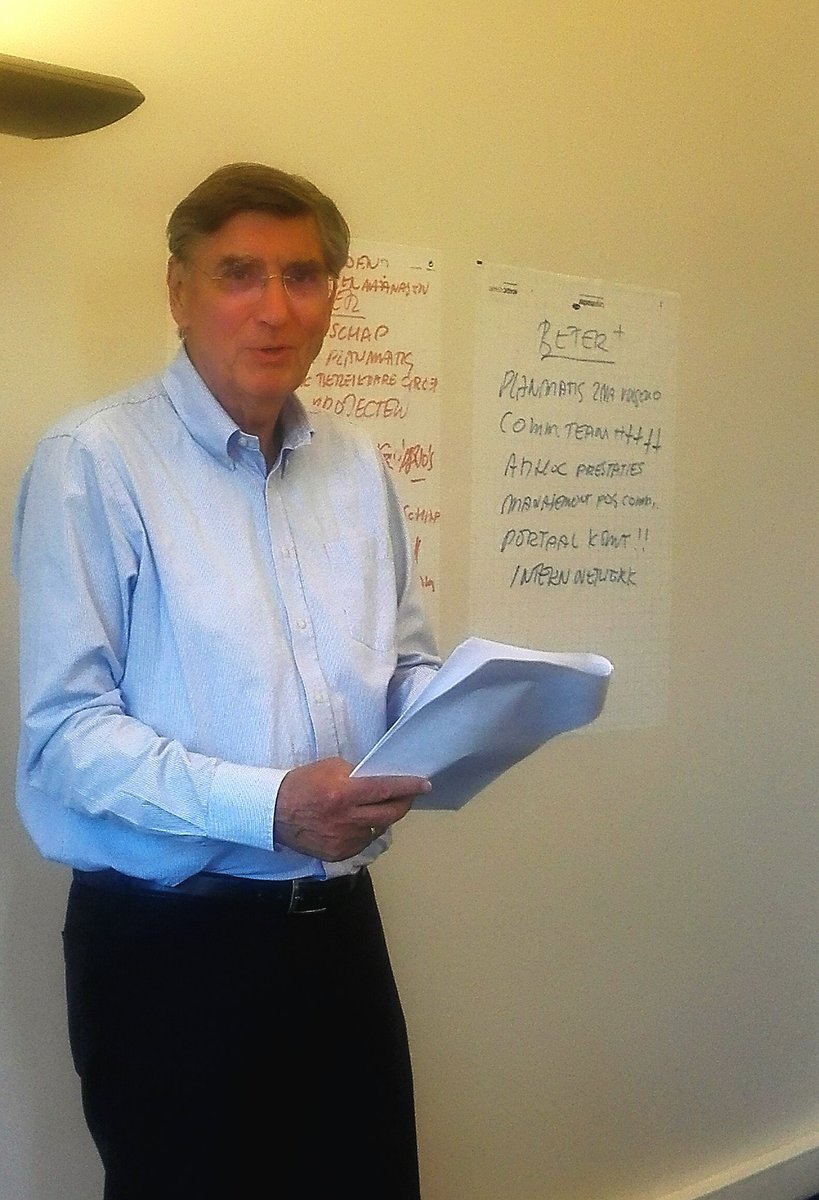 Eerst was er het boek, daarna kwam de auteur zelf bij #ZNA.

Bakken vakmanschap, grondige voorbereiding, Utrechts enthousiasme gesausd met humor, 'n boel handvaten om concreet mee aan de slag te gaan: daar staat <a href="/KarelWinkelaar/">Karel Winkelaar</a> voor. 

Kudos, Karel 🙏👏!
#DeCommunicatieadviseur