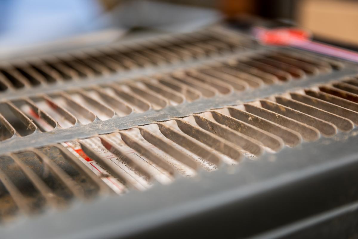 An average-sized household without pets should change their air filter every 90 days. Households with pets should change it every 60 days.